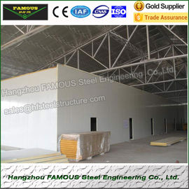 Çin Metal Isı Yalıtımı Soğuk Oda Panel Depolama 50mm Beyaz Gri Sandviç Panel Tedarikçi