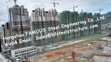 Çin Dökme H - kiriş için Prefabrik Kaynaklı Çok Katlı Çelik Bina Tedarikçi