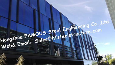 Çin Q235 / Q345 Çelik Prefabrik Binalar / Çok Katlı Çelik Yapılar NZ Standardı Tedarikçi