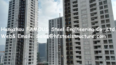 Çin Low Rise Q235 / Q345 Çok Katlı Çelik Yapı Prefabrik Çelik Yapı Yapımı Tedarikçi