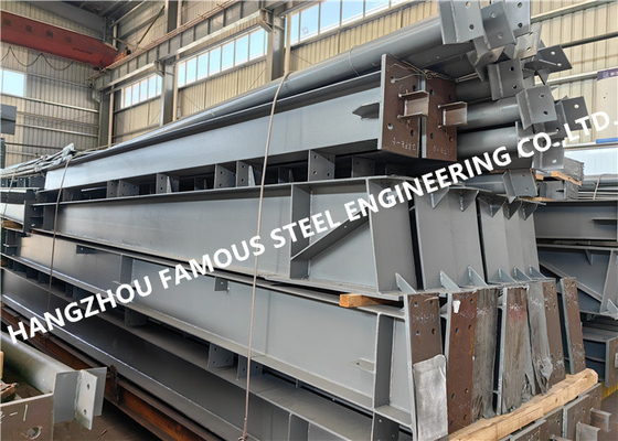 Çin Galvanizli Q355b Çelik Yapı Üyeler Üretim Çelik Depo Binaları Tedarikçi