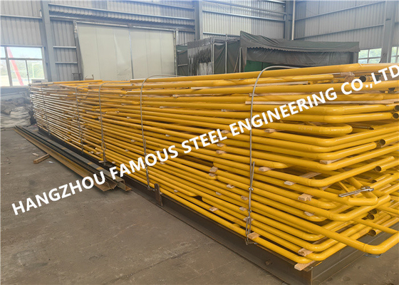 Çin Boyalı Q235b Çelik Yapısal Hantel Çit Üretimleri Etraf Sistemi Tedarikçi