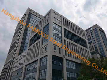 Çin Ofis Binası Çok Katlı Çelik Bina Cam Perde Duvar Kaplama Sistemi Tedarikçi