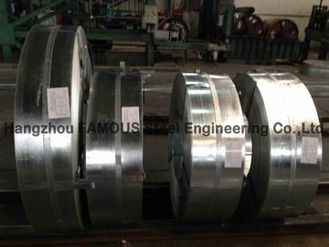 Çin Soğuk Haddelenmiş Daldırma Galvanizli Çelik Şerit Galvanizli Çelik Bilyalı 600mm - 1500mm Genişlik Tedarikçi