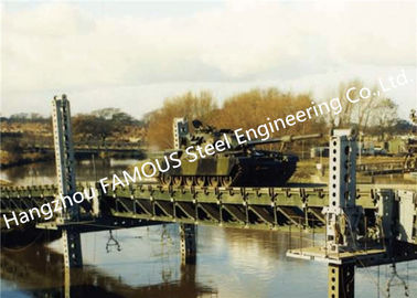 Çin Modern Tasarlanmış Askeri Stil Geçici Askeri Çelik Yapı Ordu Kullanımı Için Bailey Köprüsü Tedarikçi