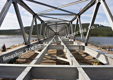 Çin Trafik İnşaatı için Prefabrik Q355 Çelik Modüler Galvanizli Çelik Bailey Köprüsü Tedarikçi