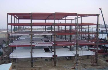 Çin Hafif Çelik Yapıya Sahip Yüksek Mukavemetli / Çok Fonksiyonlu Çok Katlı Çelik Bina Tedarikçi