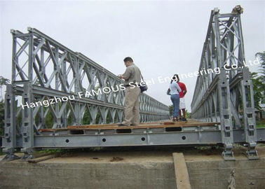 Çin Amerikan Standart Kompakt Tip 100 Prefabrik Çelik Bailey Köprüsü Eşdeğeri Tedarikçi