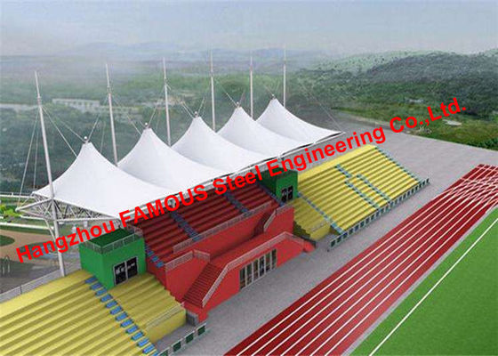 Çin Avustralya Standart Sertifikalı Membran Yapısal Spor Stadyumları İnşaatı Tedarikçi