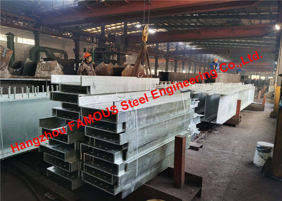 Çin ABD Amerikan Standart Prefabrik Galvaniz H Kiriş Yapısal Çelik İmalatları Tedarikçi