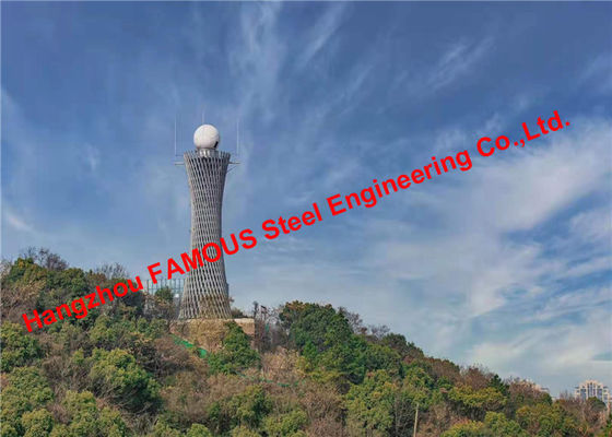 Çin Özelleştirilmiş Yüksek Hassasiyetli Prefabrik Çelik Yapı Radarı Hava Kule İmalatı Tedarikçi
