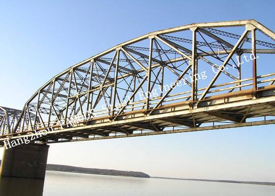 Çin Kafes Yapısal Çelik Köprü İmalatı AASHTO ASTM AISI AWS D1.5 Sertifikalı Tedarikçi