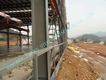 Çin ASTM ASD Prefabrike Çelik Binalar, Pre-Engineered 85 &amp;#39;X 100&amp;#39; Santral Projesi Atölyeleri Tedarikçi