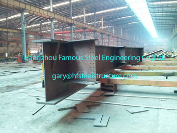 Çin Özelleştirilmiş Endüstriyel Prefabrike Çelik Yapılar W Şekilli Çelik Rafters Tedarikçi