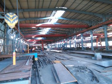 Çin Depo Endüstriyel Çelik Yapılar / Prefabrik Çelik Yapılar Tedarikçi