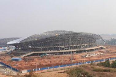 Çin OEM Çelik Yapı, Prefabrik Boru Metal Kafes Binalar ve Spor Stadyumlar Tedarikçi