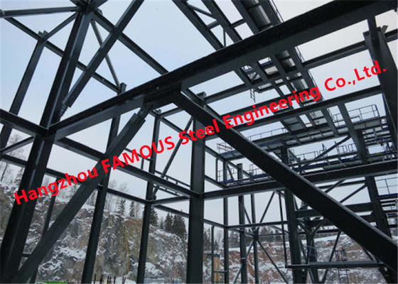 Çin Çelik Kolon Galvanizli Euro Code 3 Tasarım Detaylandırma Yapısal Çelik Çerçeve İmalatı Tedarikçi