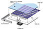 Entegre Fotovoltaik Sürüler Güneş Modülleri Tek Cam Bileşenli Cam Perde Duvar Tedarikçi