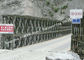 Sıcak Galvanizli Çift Kulplu Ön - Tasarlanmış Bailey Köprü İnşaat Çelik 200 Tip Tedarikçi