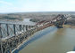Çok Açıklıklı Yüzey Boyalı Koruma Çelik Yapısal Makas Köprü Overcrossing Nehri Tedarikçi