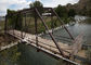 Uzun Açıklık Galvanizli Yüzey İşlem Çelik Kafes Köprüsü Modern Yapısal Görünüm Tedarikçi