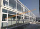 Ofis Kullanımı İçin Cam Cephe Dekorasyonlu Katlanabilir Düz Paket Prefabrik Konteyner Ev Tedarikçi