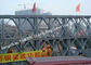Q345B Ön Üretimli Modüler Çelik Bailey Köprüsü Ağır Kapasite Uzun Yorgunluk Ömrü Tedarikçi