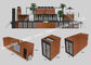 Alışveriş Merkezi Veya Coffee Bar İçin Özelleştirilmiş Modüler Prefabrik Konteyner Ev Tedarikçi