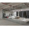 Ofis Hareketli Akustik Camlı Panel Temperli İç Cam Duvar Bölmesi Tedarikçi