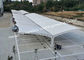 Tek Eğimli Çatı Açık Çelik Membran Yapı Konsol Otopark Barınağı Tedarikçi