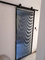 Ev İç Mutfak Banyo Odası için Sürgülü Sertleştirilmiş Cam Ahır Kapısı Tedarikçi