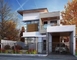 Komple Dekoratif Modern Hızlı Kurulum İki Katlı Lüks Prefabrik Ev Villa Tasarımları Tedarikçi