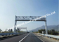 Galvanizli Yapı Portal Portal Çelik Çerçeve Trafik Işıkları ve Kılavuz Panoları Billboard Tedarikçi