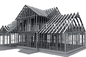 Boyalı Prefabrik (Modüler Işık) Çelik Ev Yapımı Mutfaklı Ev Tedarikçi