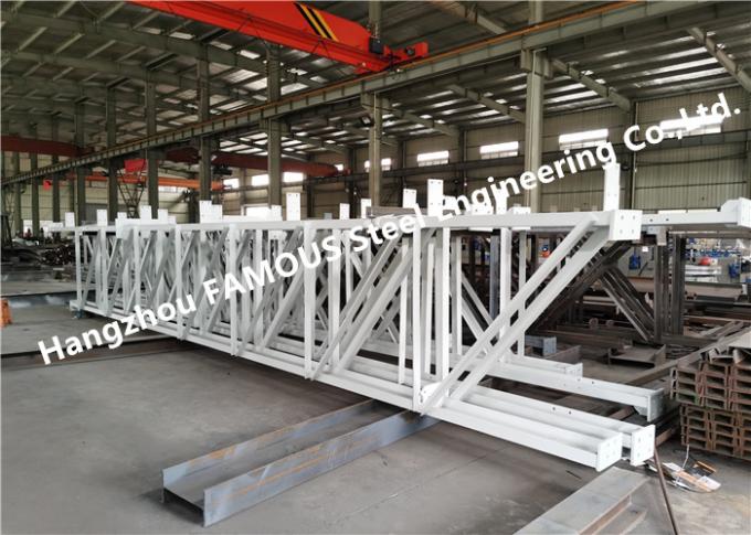280 Ton Çelik Yapı Üyeleri, sıcak daldırma galvanizli çelik ruloları hazırlıyor 0