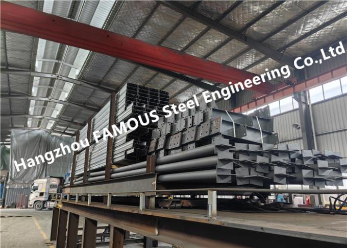 Prefabrik Endüstriyel Çelik Yapı Binaları Q345b Depo 0