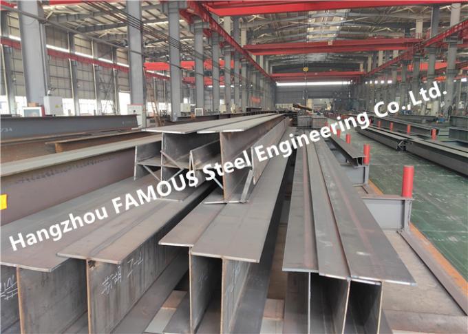 Galvanizli Q355b Yapısal Çelik Fabrikasyonlar Çerçeve Yapımı 0