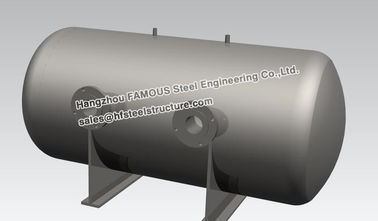 Çin Paslanmaz Çelik Endüstriyel Çelik Yapılar Su Kontrolü Yatay Parlak Tank Tedarikçi