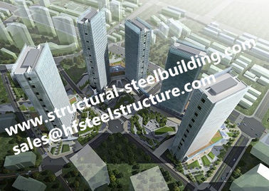 Çin Düşük Orta ve Yüksek Hise Çok katlı Çelik bina / çelik prefabrik bina Tedarikçi