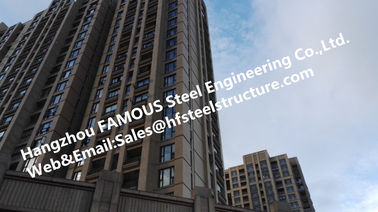 Çin Apartman, Çelik Prefabrik Binalar İçin Prefabrike Endüstriyel Çok Katlı Çelik Bina Tedarikçi