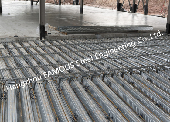 Çin İmalat Üyeleri Soğuk Şekillendirilmiş Çelik Yapısal 980mm Çelik Güverte Tedarikçi