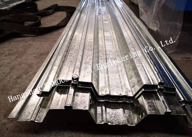 Çin Galvaniz Kompozit Zemin Güverte Çelik Decking Döşeme Comflor 60 Profil Eşdeğeri Tedarikçi