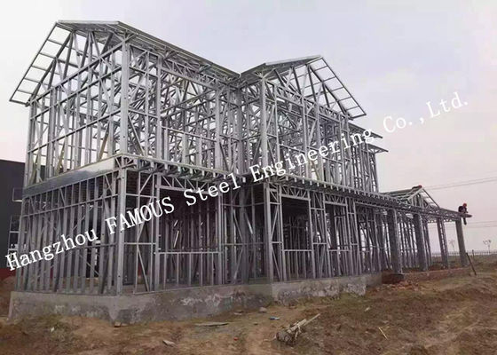 Çin Özelleştirilmiş Prefabrik Çelik Villa Evi Lüks Ön Üretimli Bina Tedarikçi