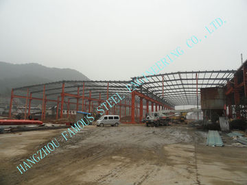 Çin Prefabrik 78 X 96 Çok Spot Hafif Endüstriyel Çelik Yapılar ASTM Depo Kaplaması Tedarikçi