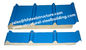 Sandviç Pu Poliüretan Yalıtılmış Soğuk Oda Paneli Genişliği 950mm / Soğuk Depo Panelleri Tedarikçi