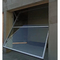 Kanopi Yukarı Açılır Garaj Kapısı Sertleştirilmiş Cam Panel Montajlı Karşı Ağırlık Sistemi Tedarikçi