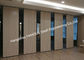 Konferans Salonu İçin PVC Panel Katlanır Kapılar Ses Geçirmez Sürgülü Akordeon Bölme Kapıları Tedarikçi