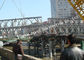HD200 Çift Sıra Güverte Tipi Modüler Çelik Bailey Köprüsü Sitede Kaldırma Kurulumu Tedarikçi