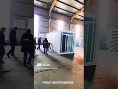 20ft Flat Pack Prefab Konteyner Evi