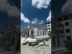 Avustralya Standart Hafif Ölçü Galvanizli Saplamalar Özelleştirilmiş Hafif Çelik Villa Ev Kolay Kurulum